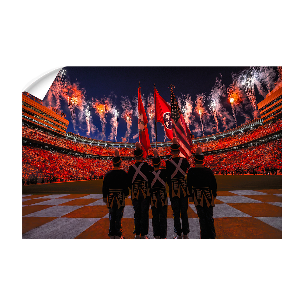 Tennessee Volunteers - Welcome to Neyland Stadium - College Wall Art #Canvas