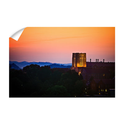 Tennessee Volunteers - Ayers Hall Sunrise - College Wall Art #Wall Decal