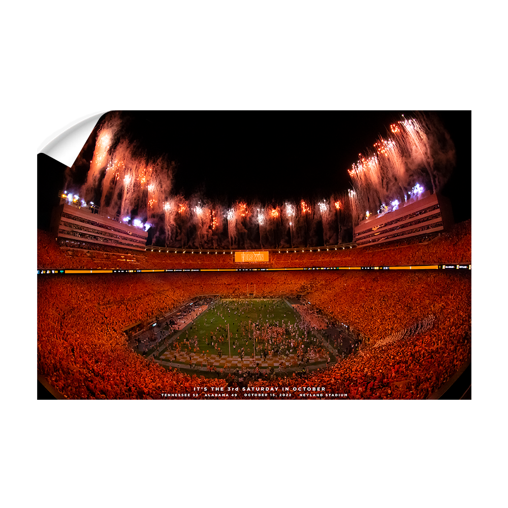 Tennessee Volunteers - Vols Beat Alabama Score 2022