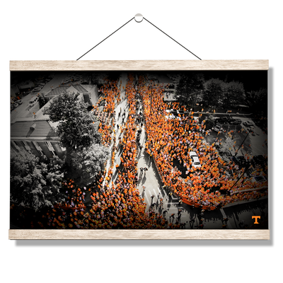 Tennessee Volunteers - Vol Walk - College Wall Art #Hanging Canvas