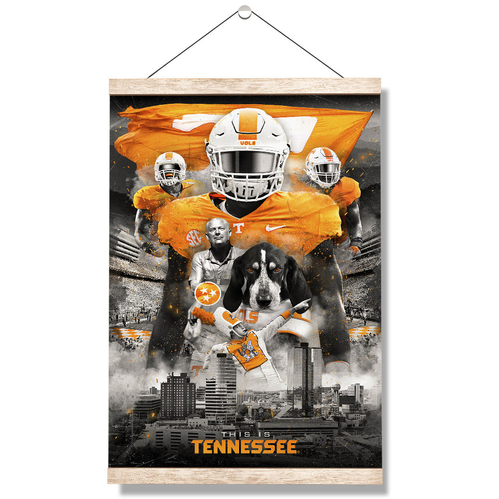 Tennessee Volunteers - This is Tennessee - College Wall Art #Canvas
