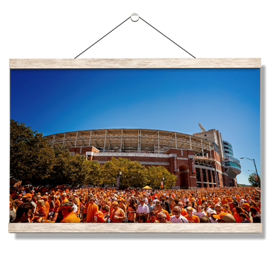 Tennessee Volunteers - Orange Swarm - College Wall Art #Hanging Canvas