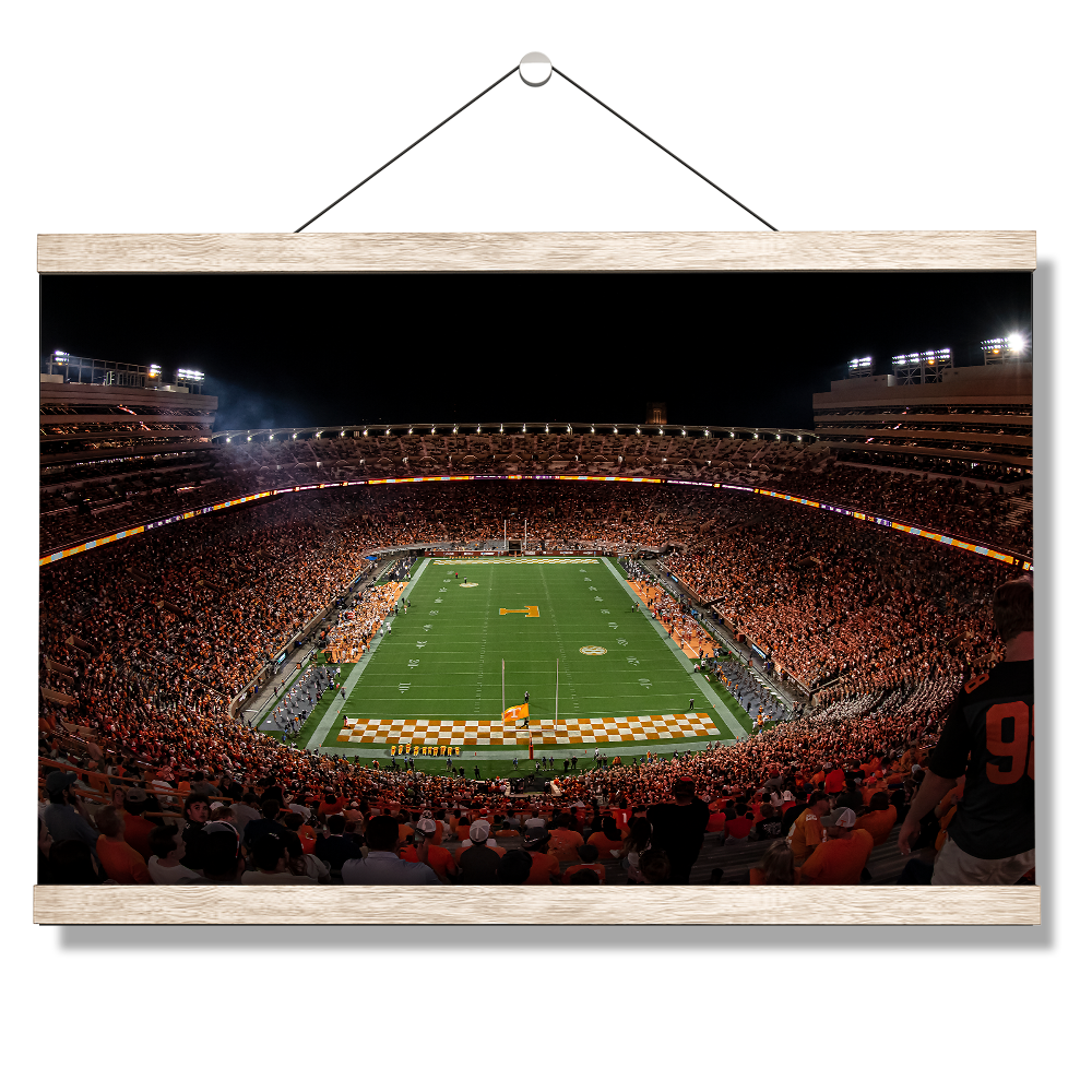 Tennessee Volunteers - Touchdown Tennessee - College Wall Art #Canvas