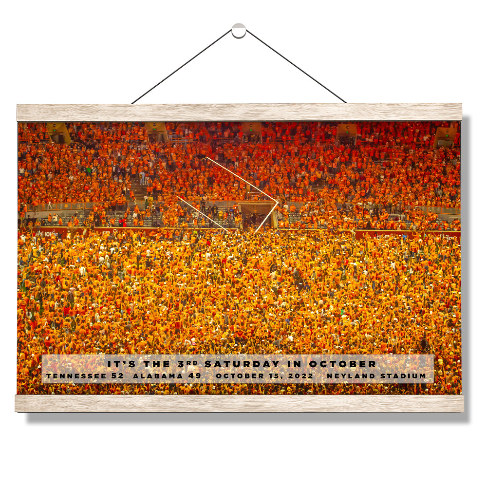 Tennessee Volunteers - Goal Post is Coming Down - College Wall Art #Canvas