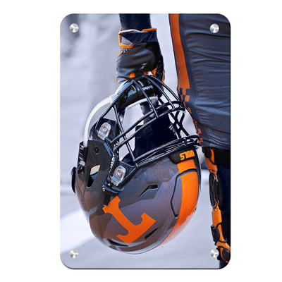 Tennessee Volunteers - Smokey Helmet - College Wall Art #Metal