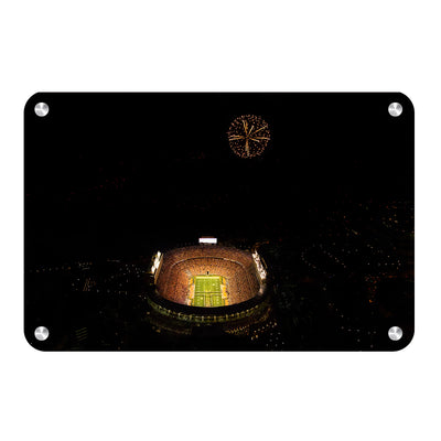Tennessee Volunteers - Fireworks Aerial - College Wall Art #Metal