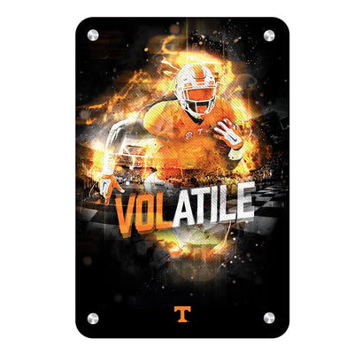 Tennessee Volunteers - Volatile - College Wall Art #Metal