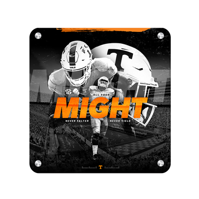 Tennessee Volunteers - Might - College Wall Art #Metal