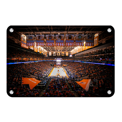Tennessee Volunteers - Inside Thompson Boling - College Wall Art #Metal