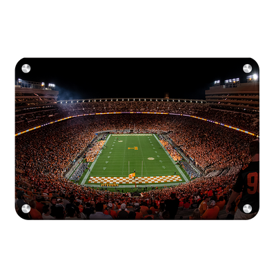 Tennessee Volunteers - Touchdown Tennessee - College Wall Art #Metal