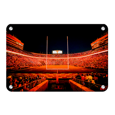 Tennessee Volunteers - Light Up Neyland - College Wall Art #Metal