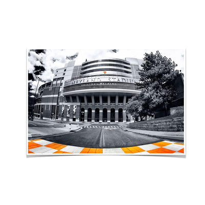 Tennessee Volunteers - Neyland B&W - College Wall Art #Poster