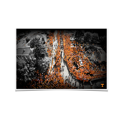 Tennessee Volunteers - Vol Walk - College Wall Art #Poster