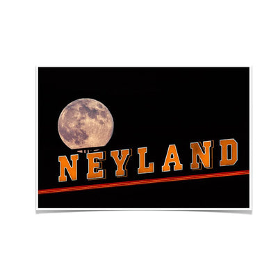 Tennessee Volunteers - Super Moon - College Wall Art #Poster