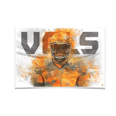 Tennessee Volunteers - Smokey VOLS 2017 - College Wall Art #Poster