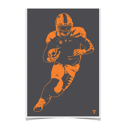 Tennessee Volunteers - Run - College Wall Art #Poster