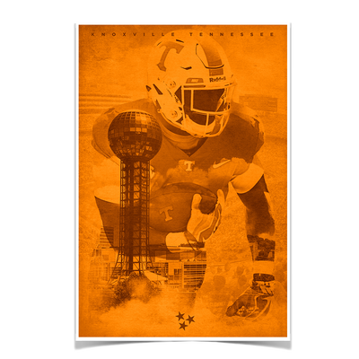 Tennessee Volunteers - Knoxville TN - College Wall Art #Poster