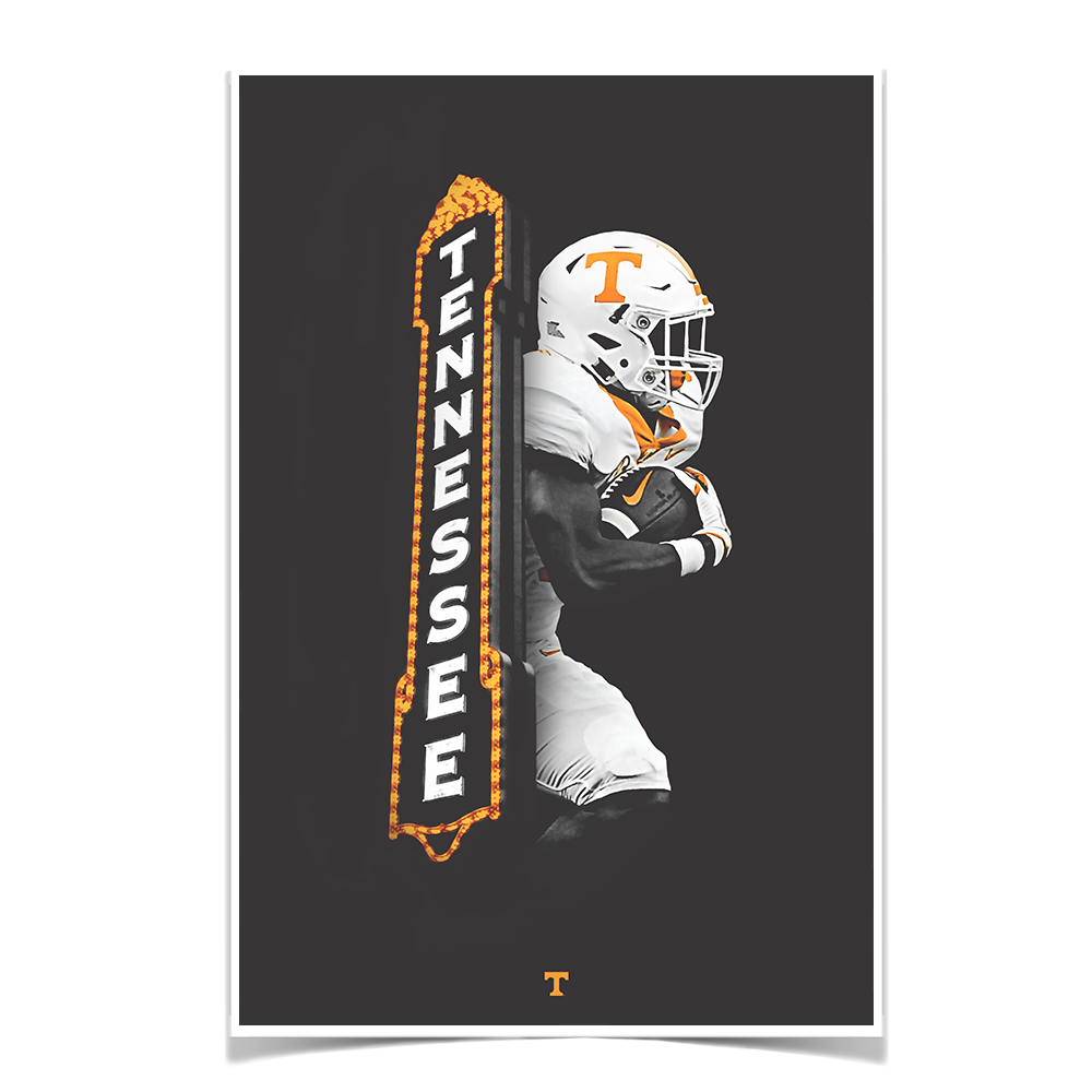 Tennessee Volunteers - Marquee Vol - College Wall Art #Poster