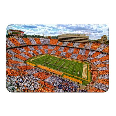 Tennessee Volunteers - Aerial Neyland Checkerboard - College Wall Art #PVC