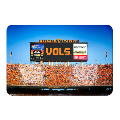 Tennessee Volunteers - Scoreboard UT vs. FL - College Wall Art #PVC