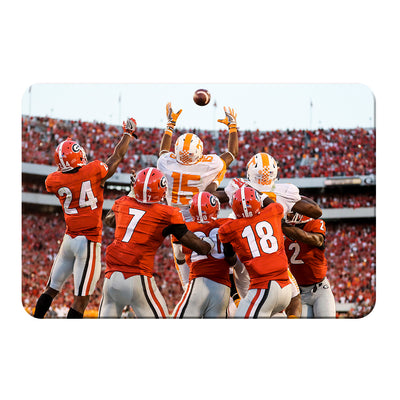 Tennessee Volunteers - The Catch TN vs. GA - College Wall Art #PVC