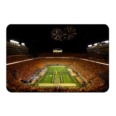 Tennessee Volunteers - Running Thru the T Fireworks - College Wall Art #PVC