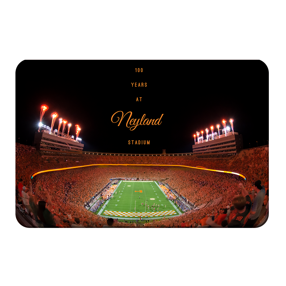 Tennessee Volunteers - 100 Years at Neyland Stadium - College Wall Art #Canvas