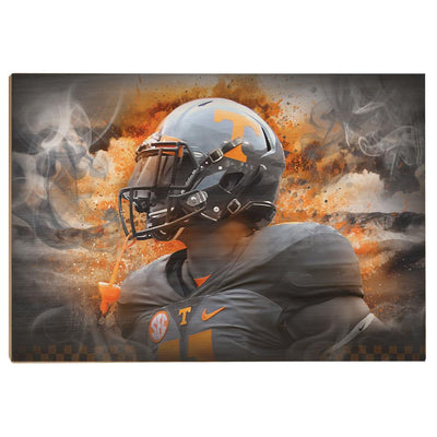 Tennessee Volunteers - Smokey Gray - College Wall Art #Wood