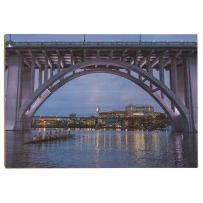 Tennessee Volunteers - Morning Row - College Wall Art #Wood