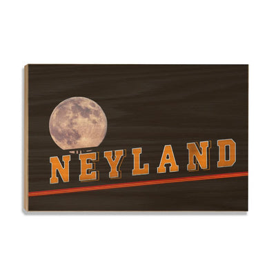 Tennessee Volunteers - Super Moon - College Wall Art #Wood