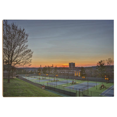Tennessee Volunteers - Goodfriend Tennis Center - College Wall Art #Wood