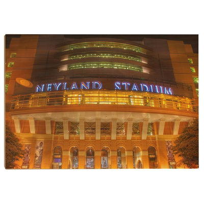 Tennessee Volunteers - Neon Neyland - College Wall Art #Wood