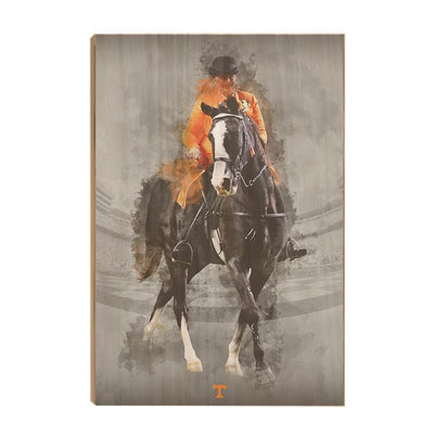 Tennessee Volunteers - TN Walking Horse - College Wall Art #Wood