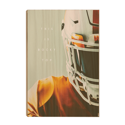 Tennessee Volunteers - Rocky Top - College Wall Art #Wood