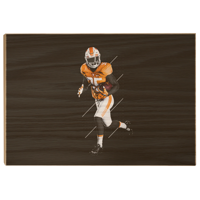 Tennessee Volunteers - Run - College Wall Art #Wood
