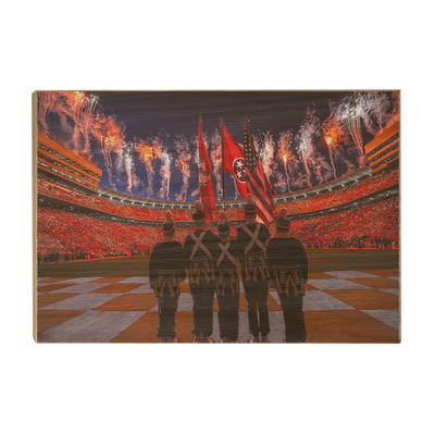 Tennessee Volunteers - Welcome to Neyland Stadium - College Wall Art #Wood