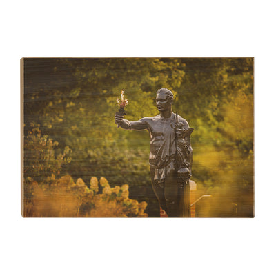 Tennessee Volunteers - Fall Torchbearer - College Wall Art #Wood