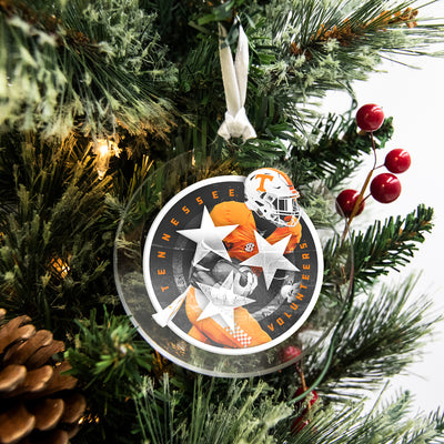 Tennessee Volunteers - Tri Star Volunteer Ornament & Bag Tag