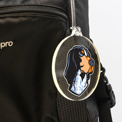 Tennessee Volunteers - Smokey's Head Ornament & Bag Tag