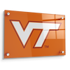 Virginia Tech Hokies - VT Orange - College Wall Art #Acrylic