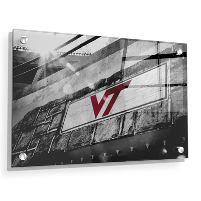 Virginia Tech Hokies - Worsham Field Entrance -College Wall Art #Acrylic