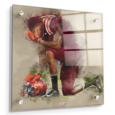 Virginia Tech Hokies - VT Pray - College Wall Art #Acrylic