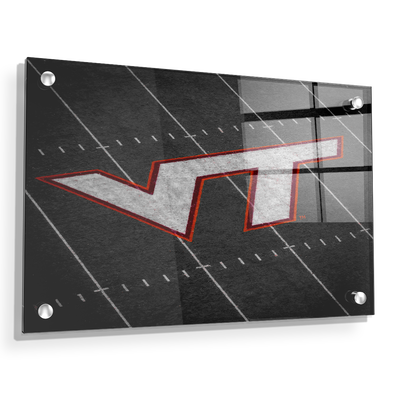 Virginia Tech Hokies - VT 50 Yard Line - College Wall Art #Acrylic