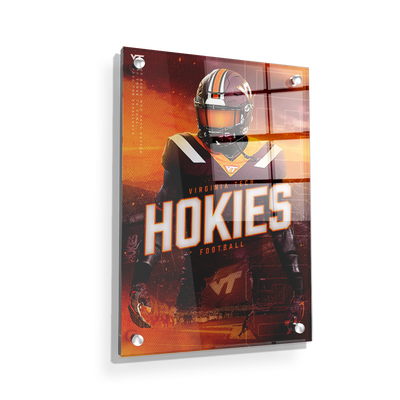 Virginia Tech Hokies - This is Hokie Football - College Wall Art #Acrylic