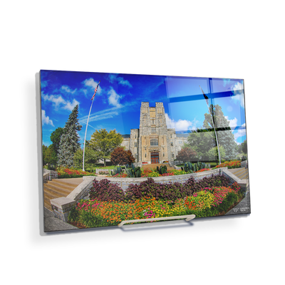 Virginia Tech Hokies - Summer Burress Hall - College Wall Art #Acrylic Mini