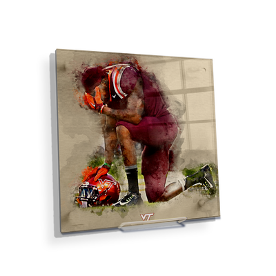 Virginia Tech Hokies - VT Pray - College Wall Art #Acrylic Mini