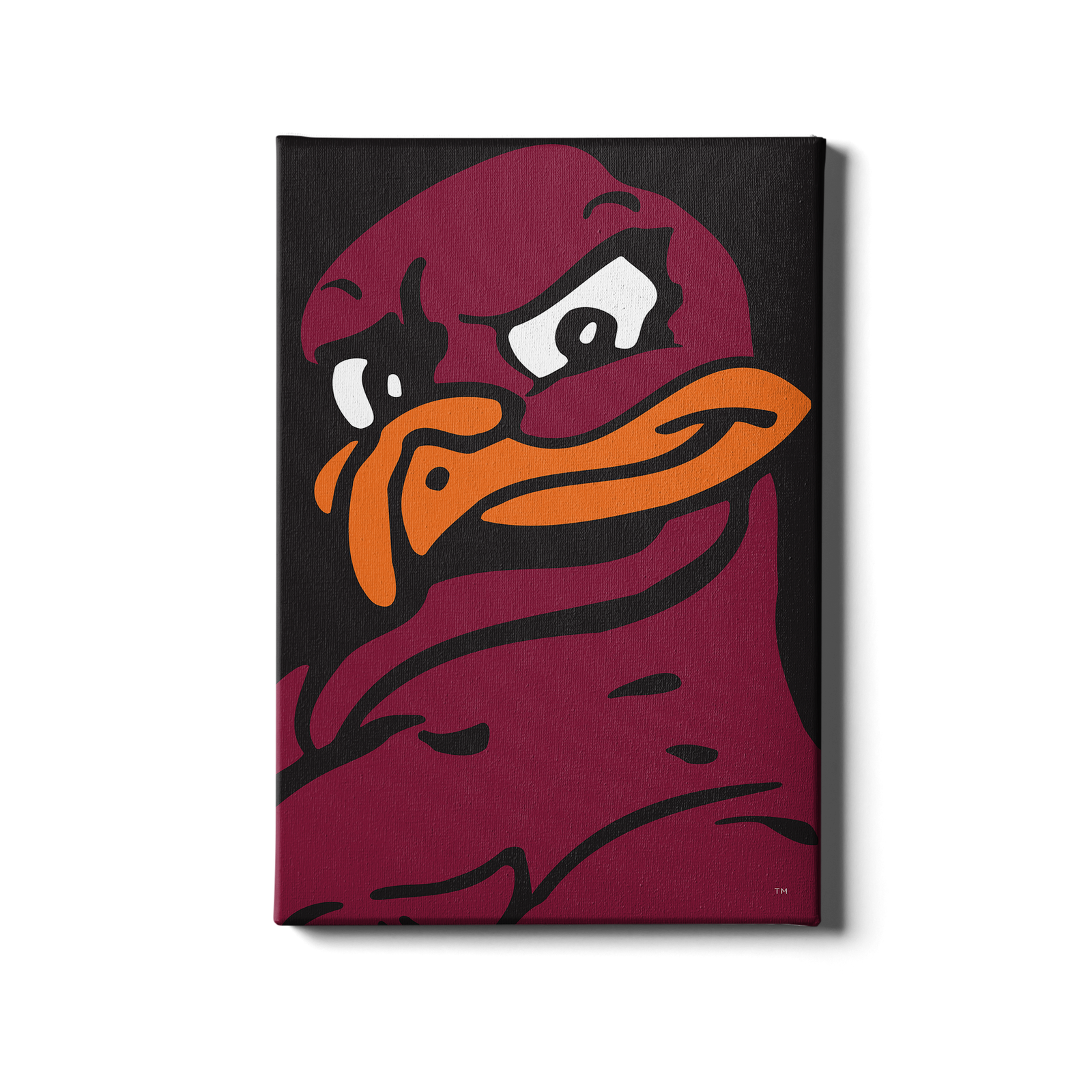 Virginia Tech Hokies - Hokie Bird - College Wall Art #Canvas