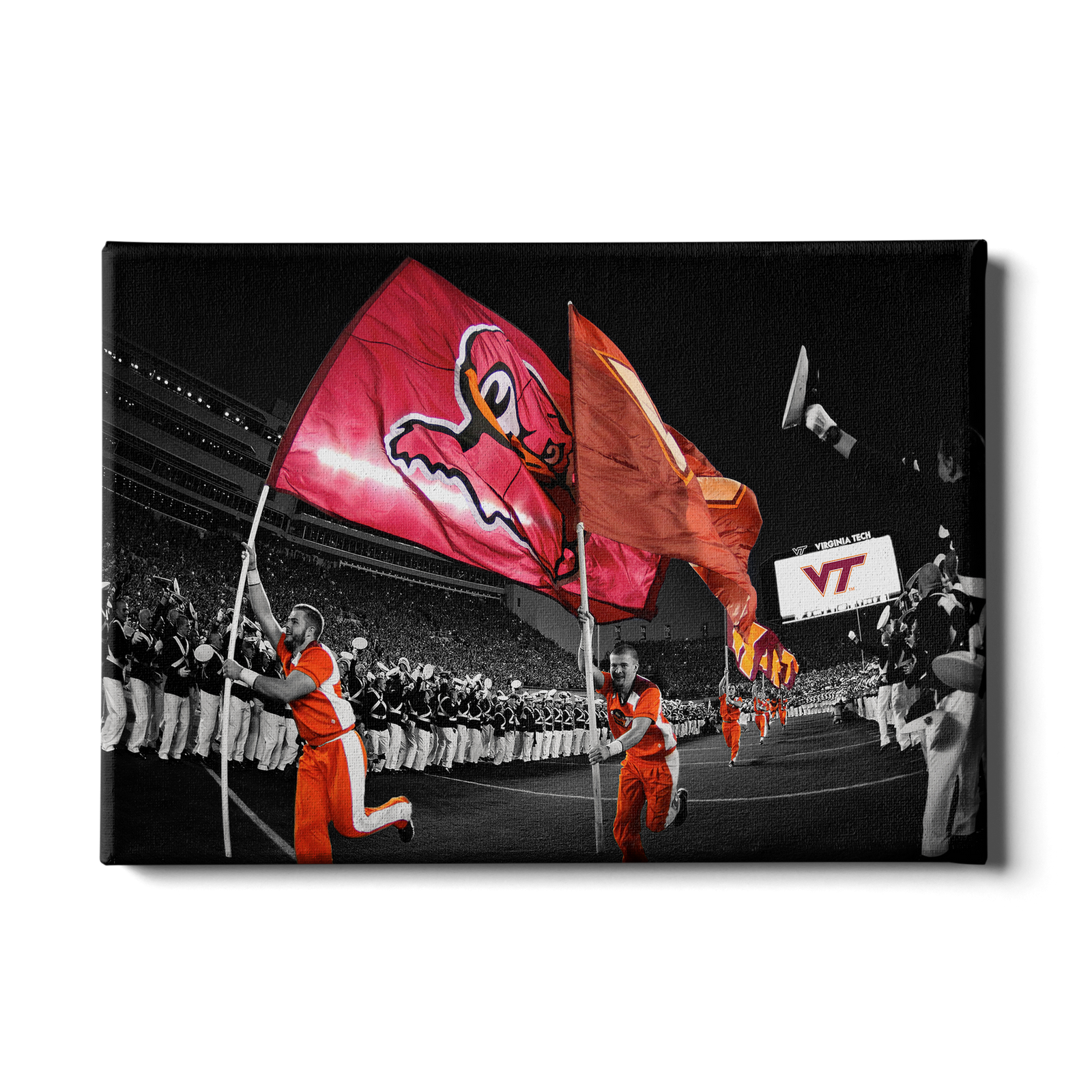 Virginia Tech Hokies - Enter Sandman - College Wall Art #Canvas