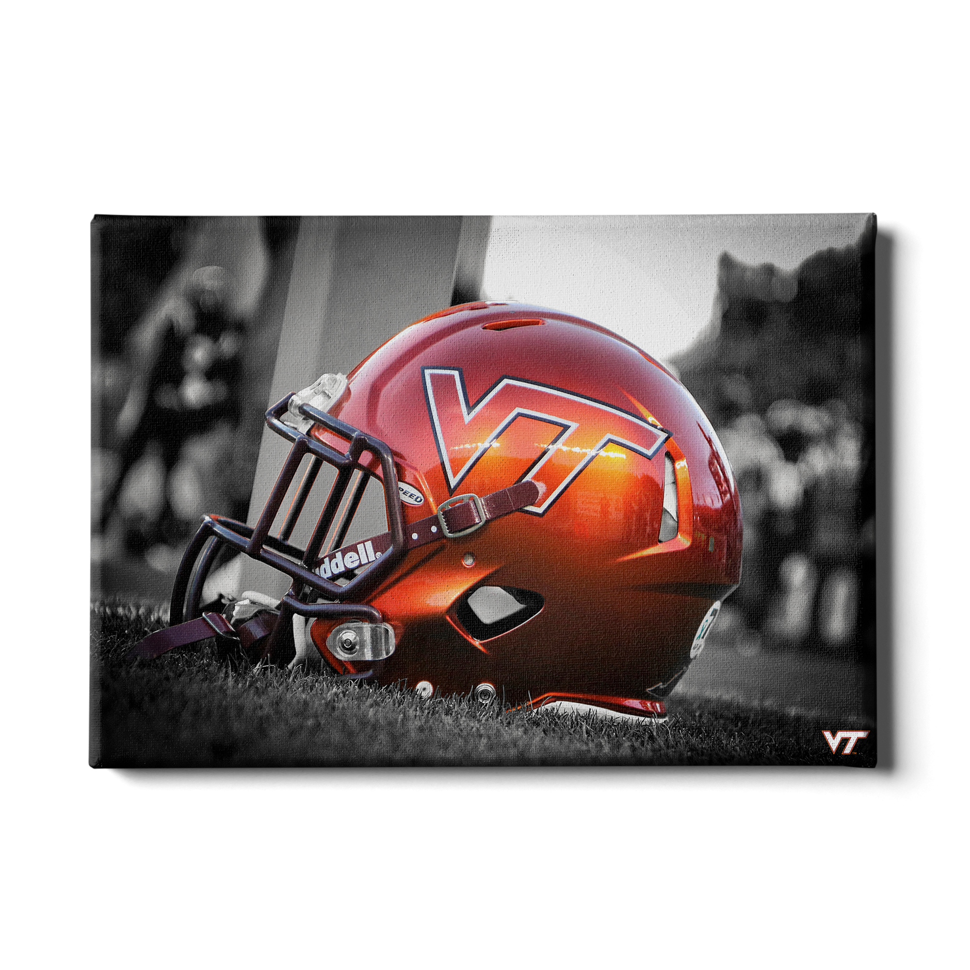 Virginia Tech Hokies - VT Helmet - College Wall Art #Canvas