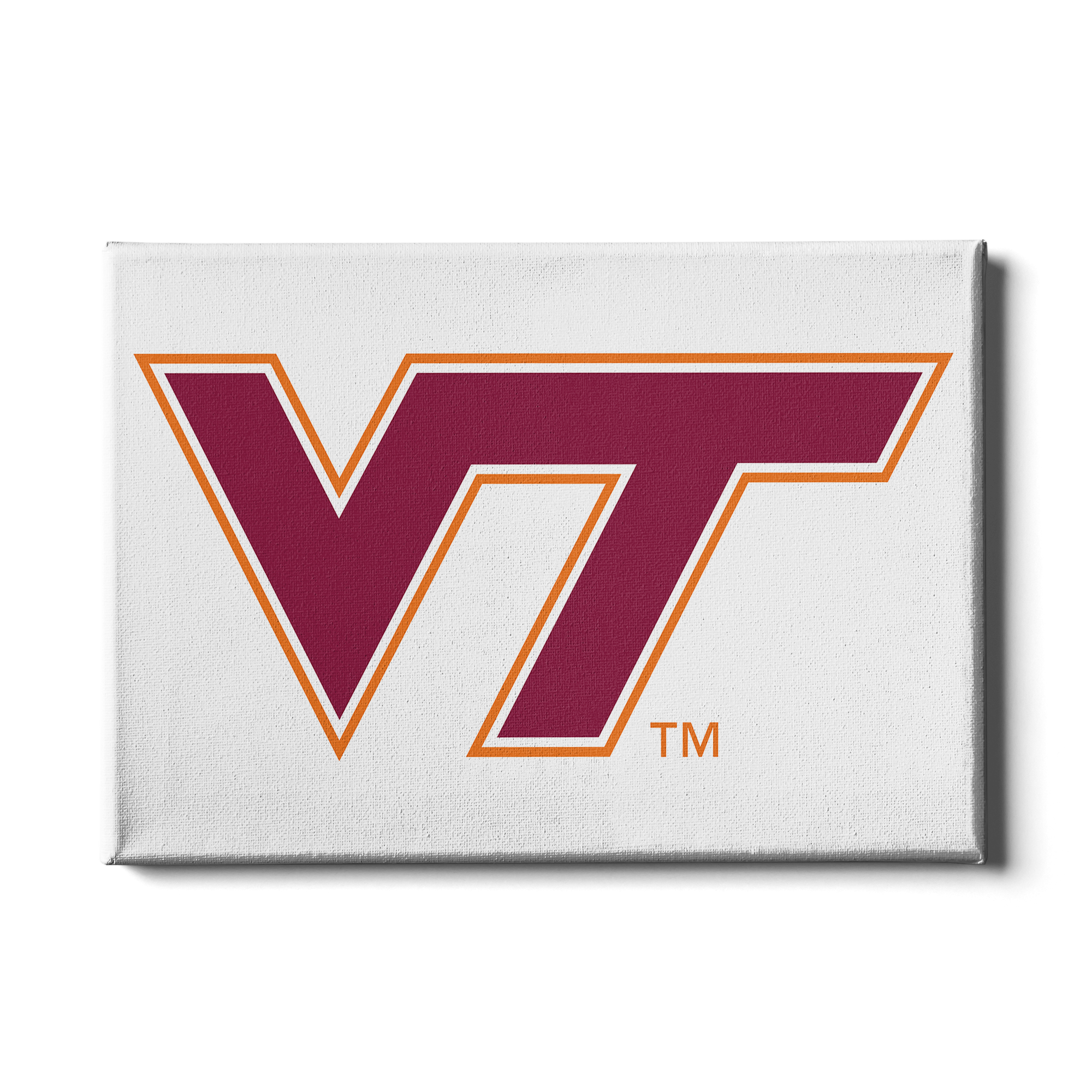 Virginia Tech Hokies - VT White - College Wall Art #Canvas